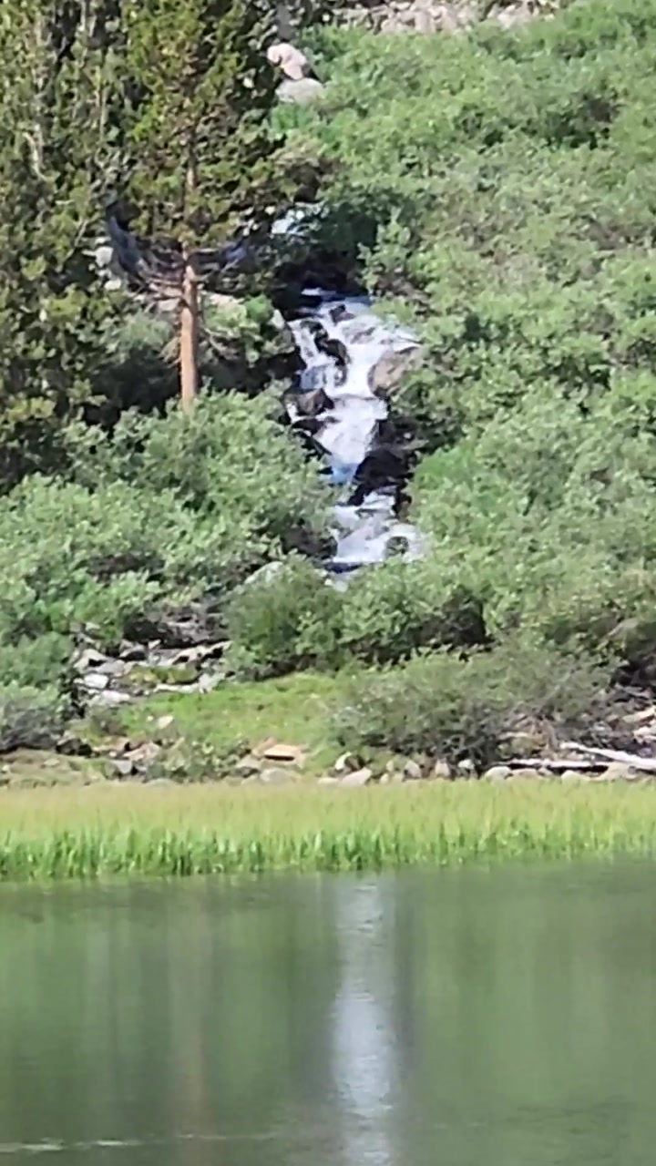 Waterfall 💦 by Eastern Sierra Lake💧